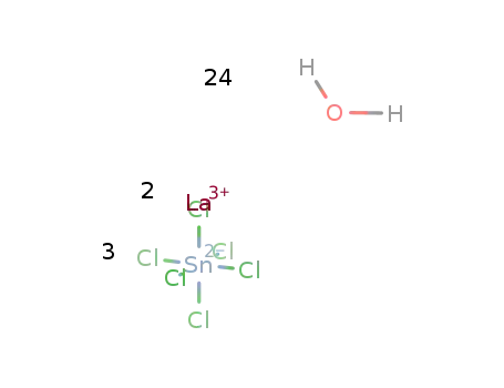 lanthanum hexachloro stannate (IV) * 24 water